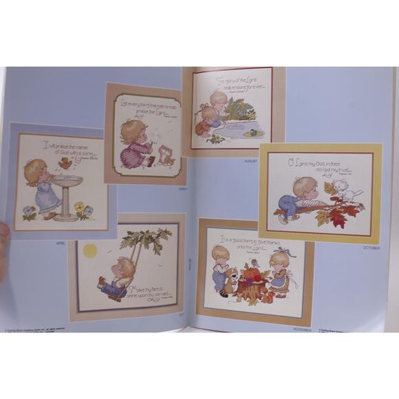 God's In His Heaven, Cross Stitch Designs, 1983, Gloria & Pat, Drawing Board - Picture 5 of 6